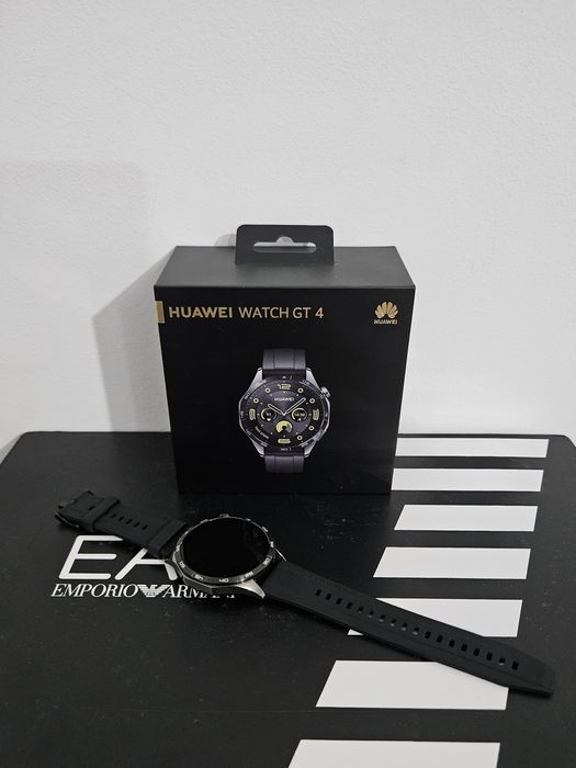 Smartwatch Huawei Watch GT4 Negru in stare excelenta