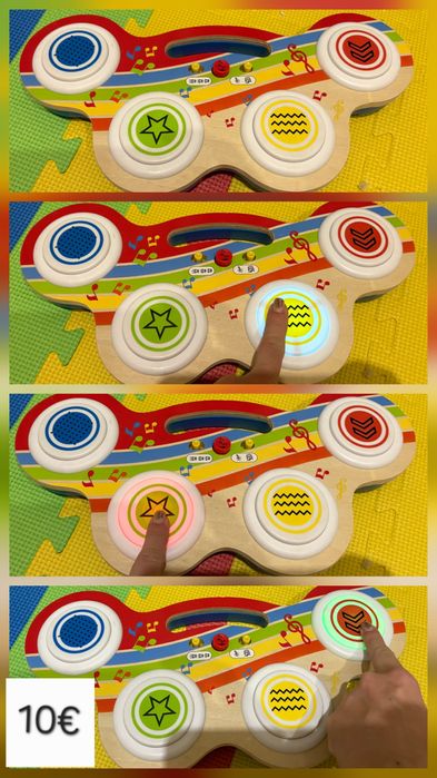 Музикални детски/бебешки играчки и тип Монтесори