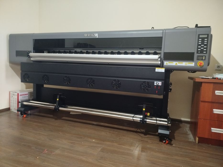 Широкоформатная сублимационная принтер, текстил , сублимация. Новый