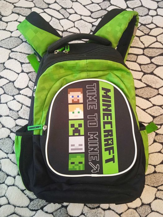 детска раница Minecraft