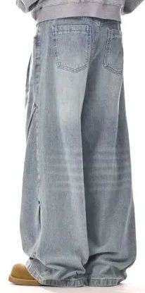 Стильные ретро-бэгги джинсы