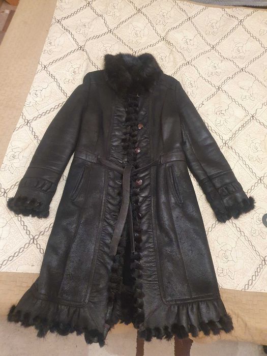 Дубленка женская б/у