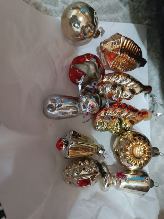 Ёлочные игрушки СССР