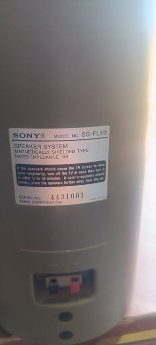 Продаётся 2 колонки sony.