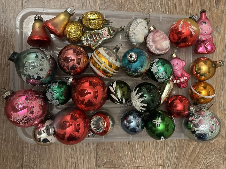 Glob vechi craciun brad