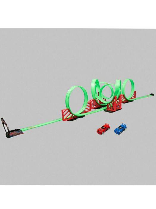 Гоночный трек с машинами