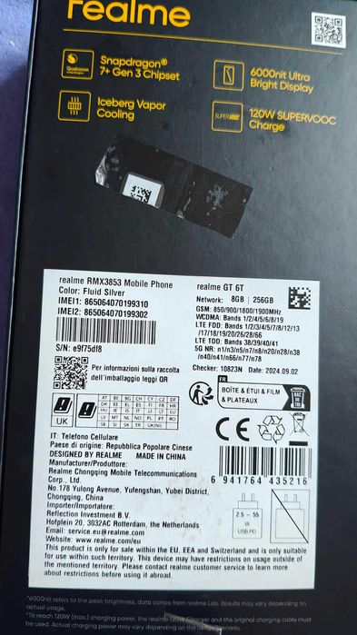 Realme GT 6T  (5g)