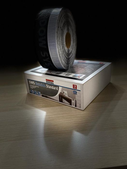 Soudal - Banda etansare tamplarie PVC. Bariera de vapori termopan