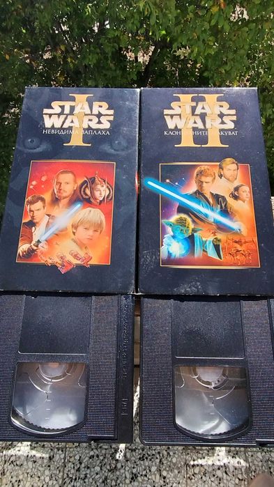 Star wars видео касети - нови