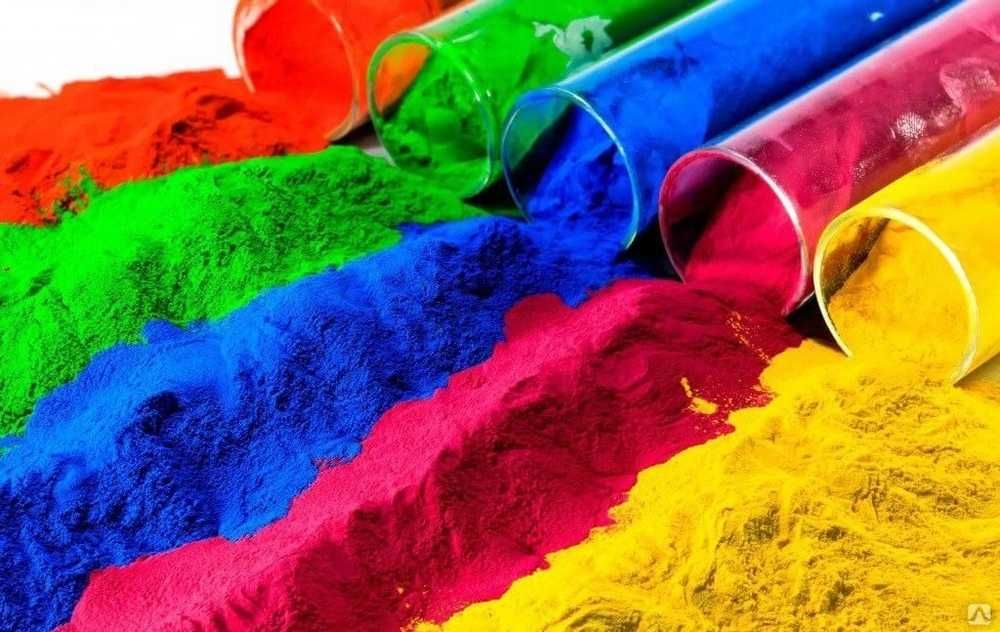Poroshokli kraskalar hamma markalaridan bor