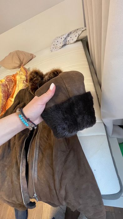 Кожено палто като ново