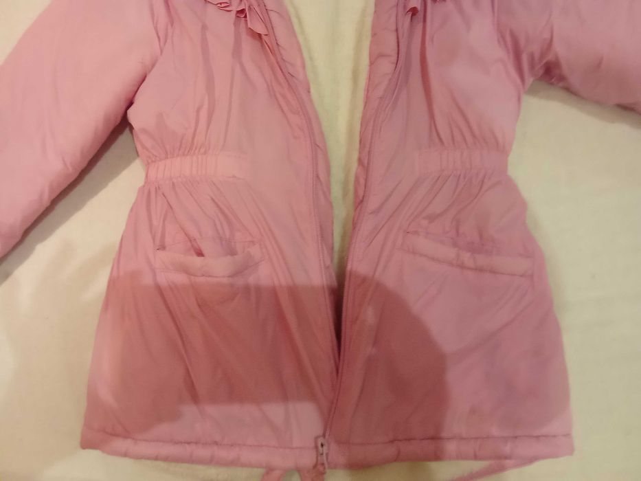 Детско зимно яке зa момиче 8-9г.- 25 лв.