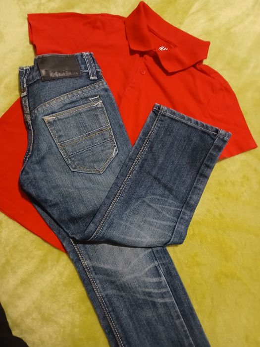 Дънки и тениска 5г