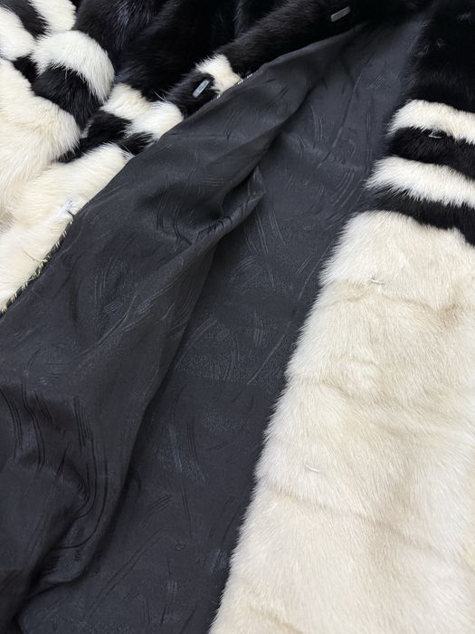 Модная норковая шуба