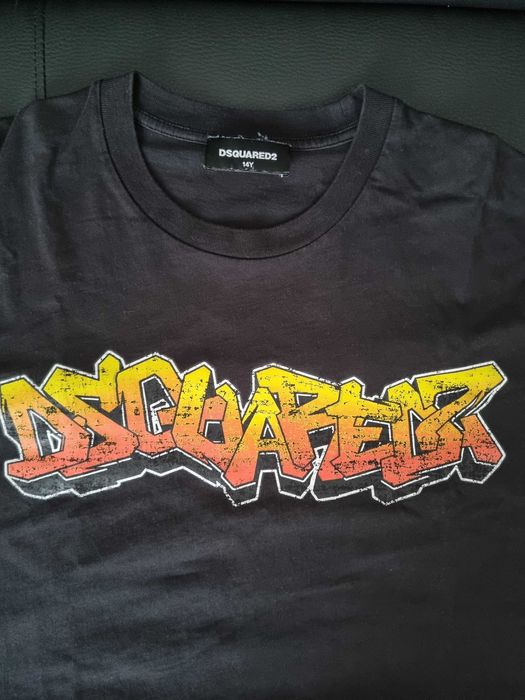 Детски оригинален t-shirt Dsquared2. Оригинална тениска Dsquared2.