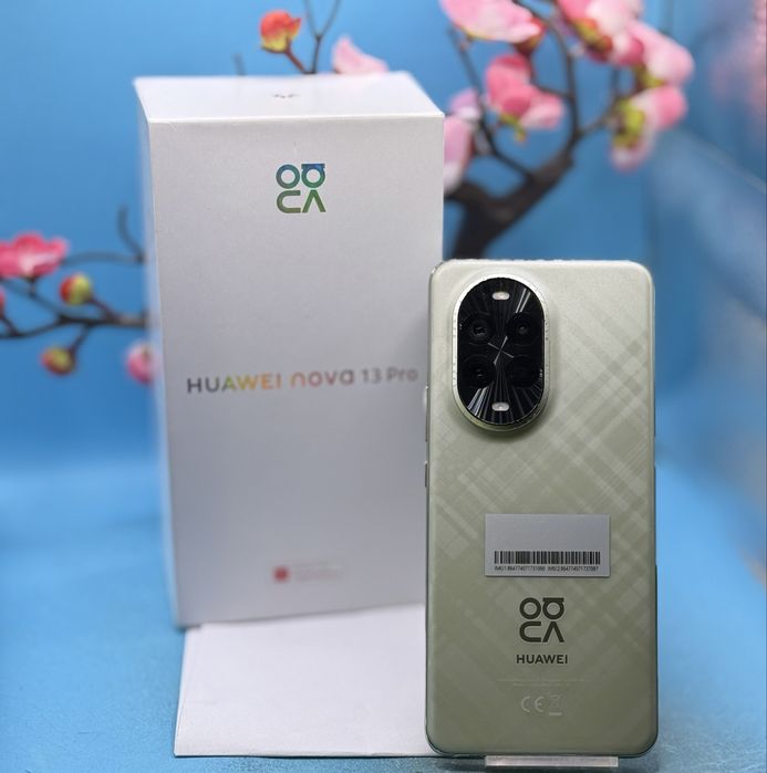 ГАРАНЦИОНЕН!!! Huawei nova 13 Pro, 12GB RAM, 512GB, Green