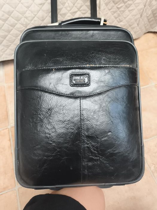 Troler Condotti handmade din piele naturală – 4 compartimente
