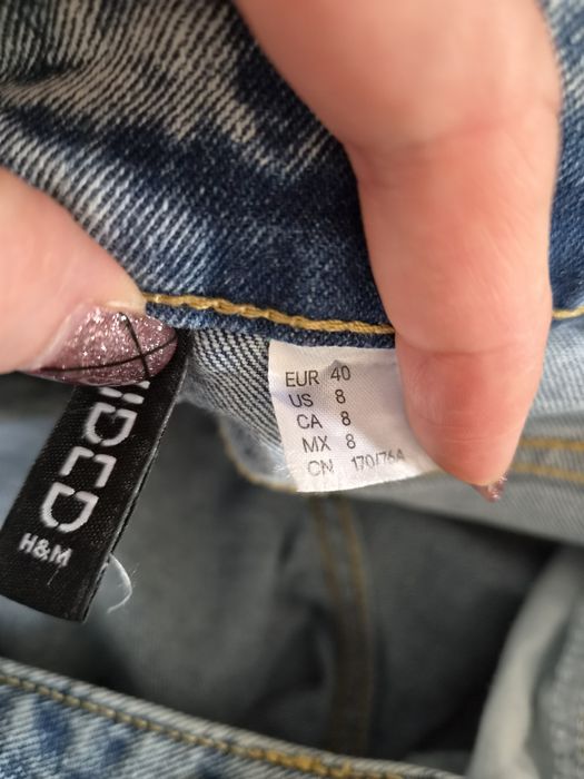 Дамски дънки на hm и вълнен панталон на junona