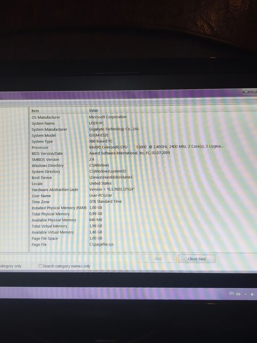 Calculator Desktop Complet + Monitor BenQ 18.5" + Tastatură + Mouse + Router Wi-Fi TP-Link