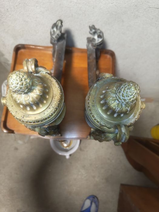 Бронзови Андирони за камина