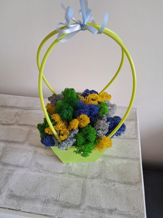 Кошнички със скандинавски мъх