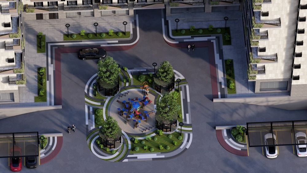 36 ойли муддатли тулов евазига  новастройка Turkiston Avenue  1080