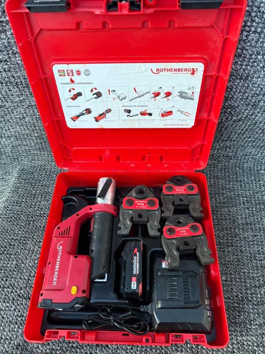 Mașină de presat electro-hidraulică Rothenberger ROMAX Compact III