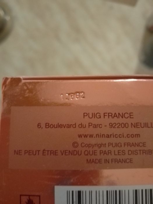 Nina Ricci edp, Chloe edp