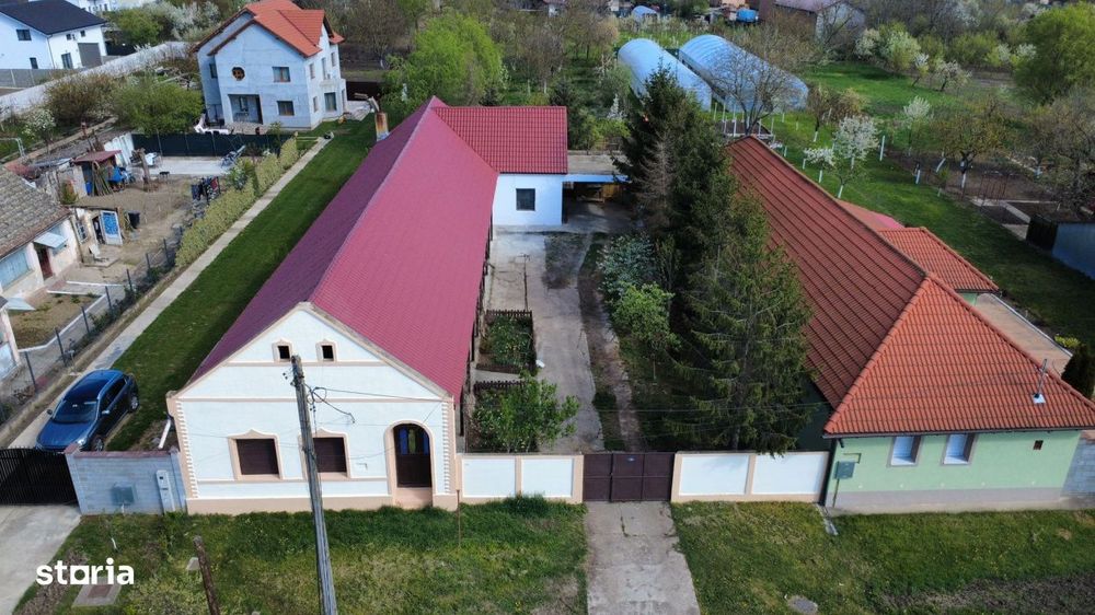 Comis. 0% - Centru - Sanandrei - Teren 1850 mp + Casa renovata complet