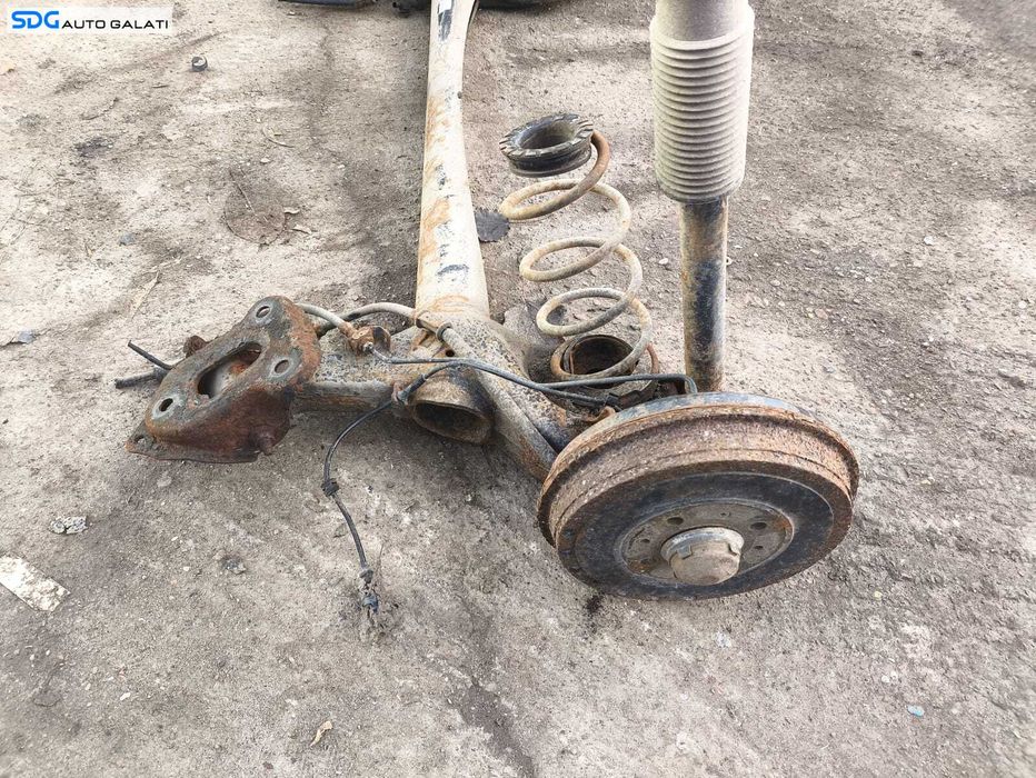 Punte Spate Completa cu Fuzeta Fuzete Tambur Tamburi Fiat Grande Punto 2005 - 2013 [L4240]