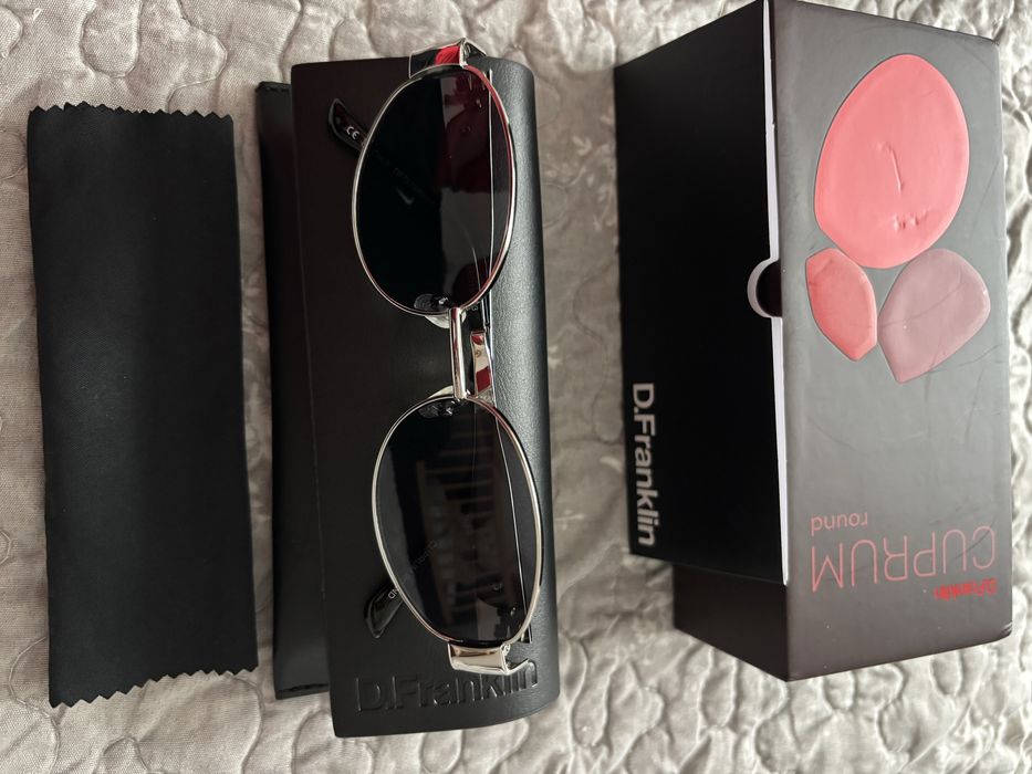 Dr Franklin Round Cuprum Sunglasses