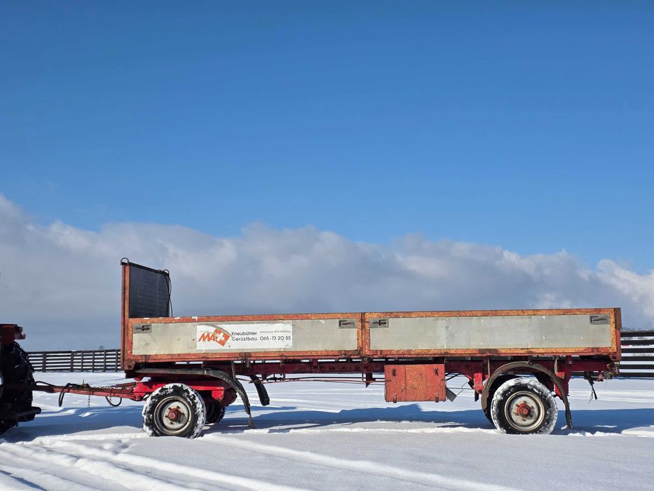 Remorcă agricole 6 tone după tractor