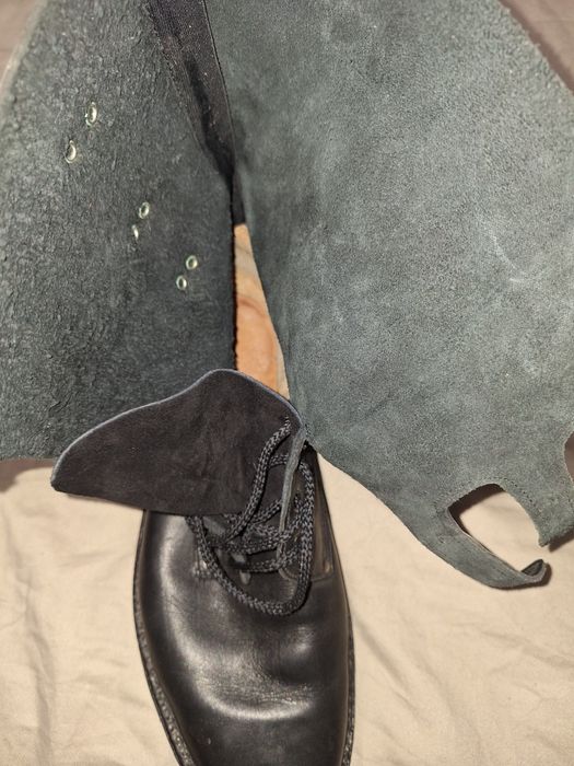 Bocanci de piele naturala