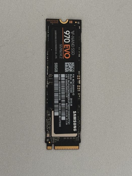 SSD Samsung 970 EVO / NVMe / 500GB