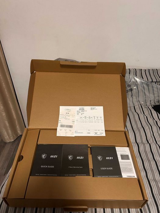 Laptop MSI  Intel i5 12th Gen, Intel Iris Xe Graphics , 512GB ,16GB RAM