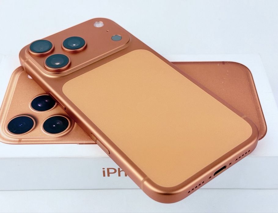 Като нов iphone 17 pro max orange