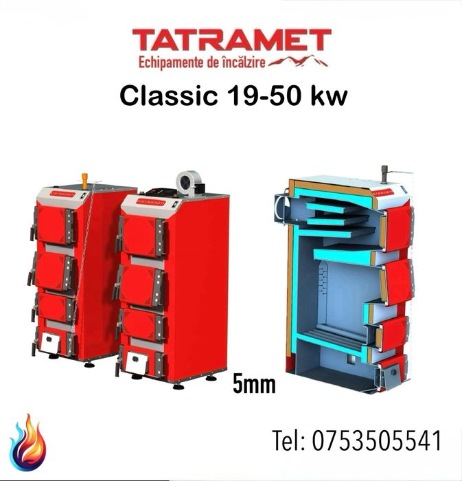 Cazan Centrala Tatramet Classic 19-50 kw