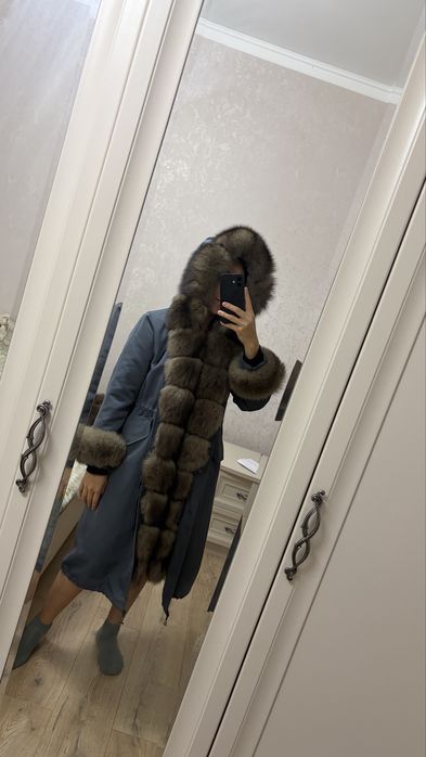 Парка длинна 120 см б/у