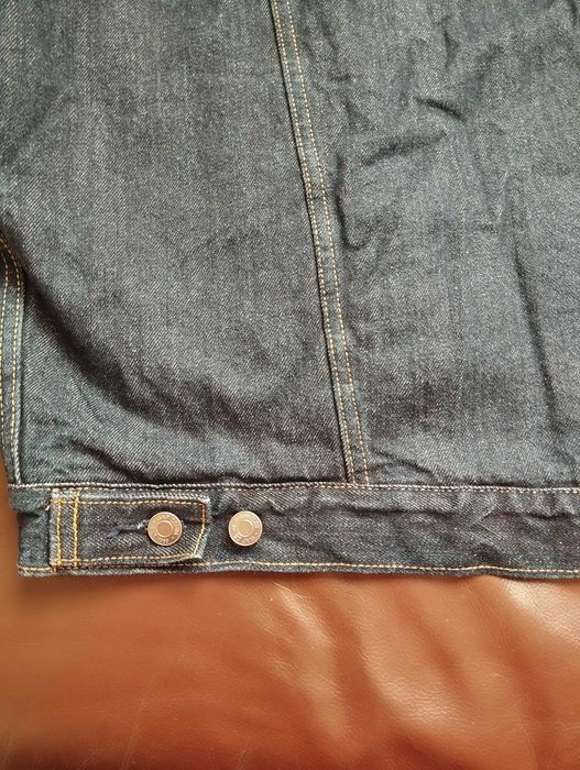 Мъжко дънково яке с подплта