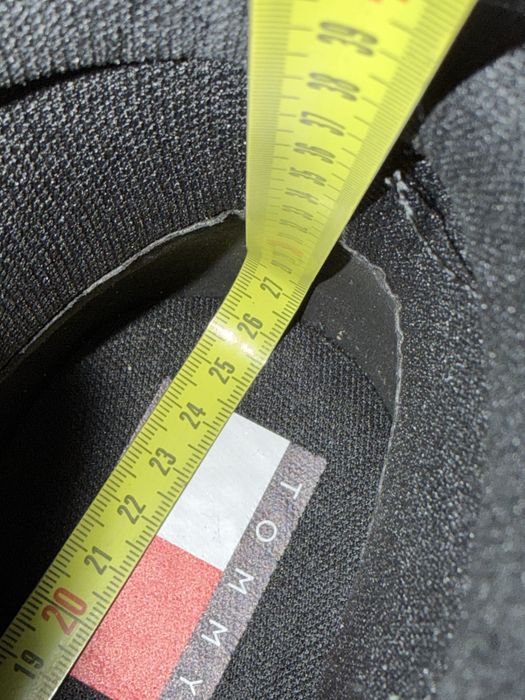 Tommy Jeans Lace Up ghete/bocanci piele neagra marimea 41 noi original