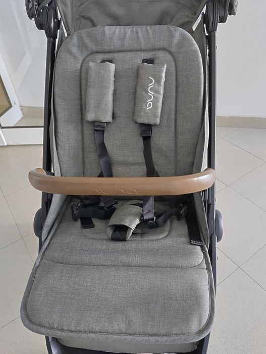 Лятна количка NUNA TRVL, цвят Pine (зелен)