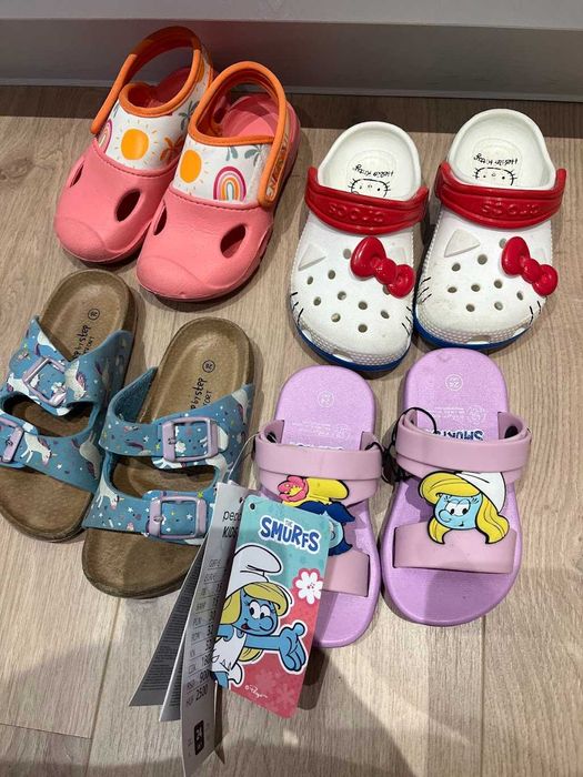 Set șlapi copii Crocs - mărime 24-26