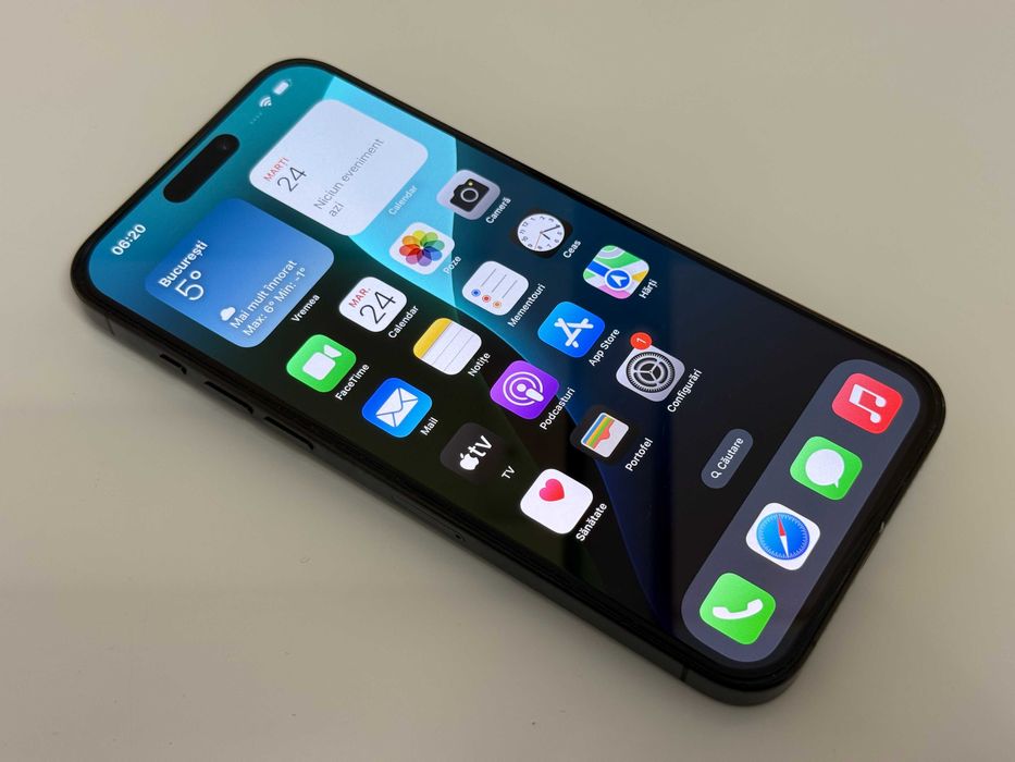 iPhone 15 Pro Max, Black Titanium, 512Gb, Liber de retea