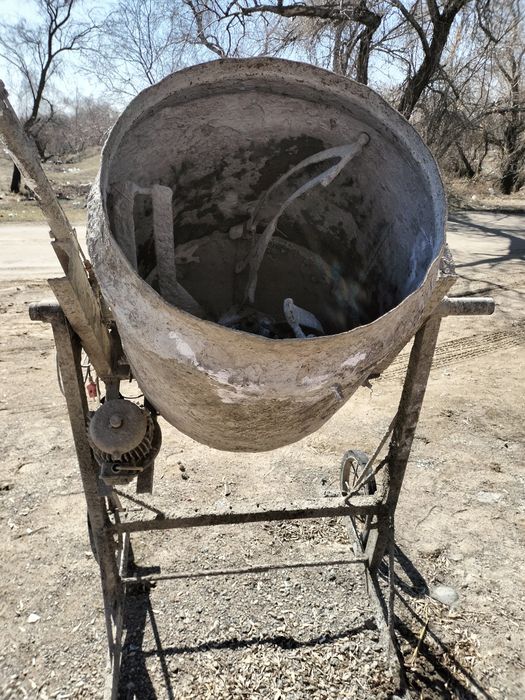 Бетонамешалка на ременнои передаче