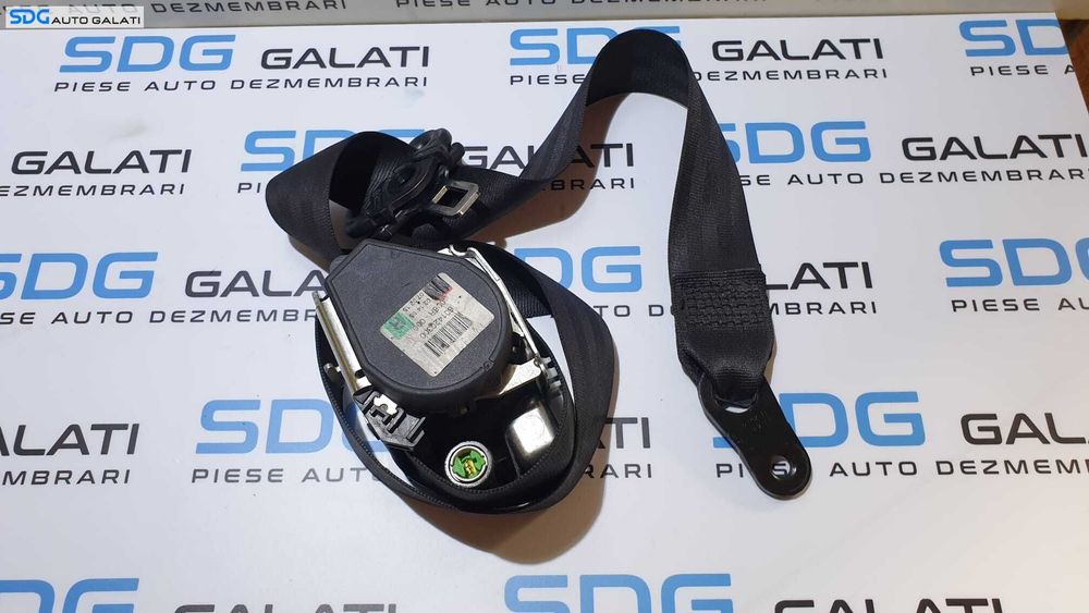 Centura Siguranta Dreapta Fata Pasager Volkswagen Phaeton 2002 - 2016 Cod 3D1857706T