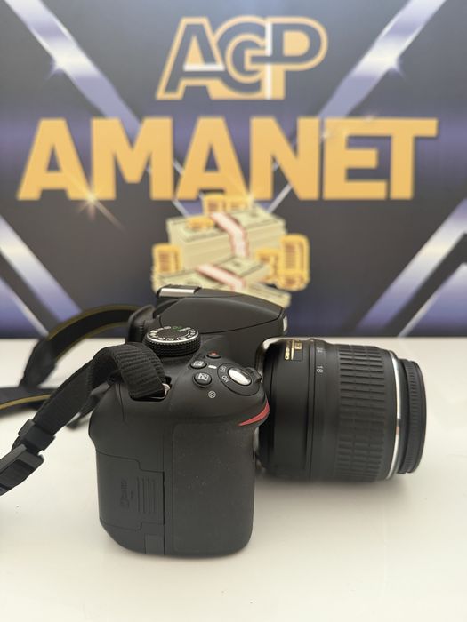Nikon D3200 + obiectiv 18-55mm VR - stare foarte bună