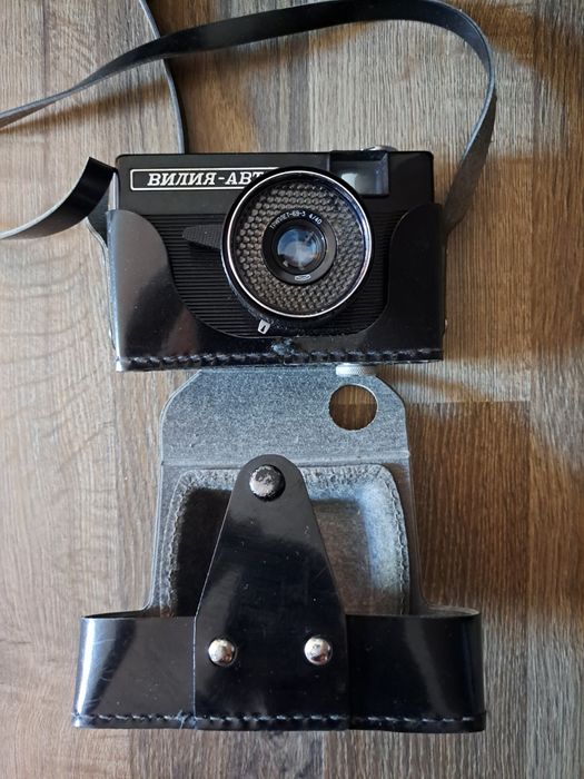 Aparat foto vintage pe film 35mm Vilia-Auto (BelOMO) Stare Impecabilă!