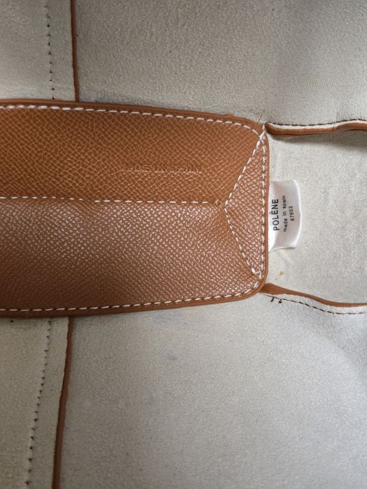 Polene Cyme Mini цвят Camel оригинална дамска чанта