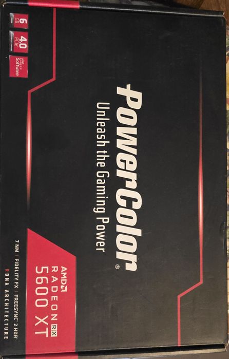 Placa Video Ati PowerColor RX 5600xt 6gb GARANTIE