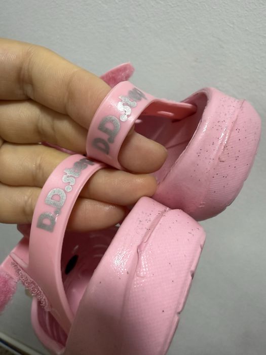 Vand sandale DDStep roz cu norisor marimea 23